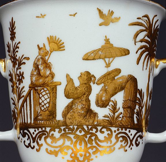 Lustheim Meissen Gold