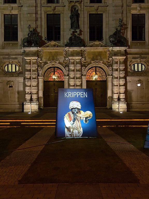 Krippe Vorplatz