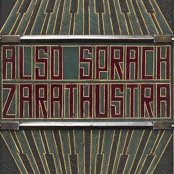 Zarathustra Bucheinband Detail