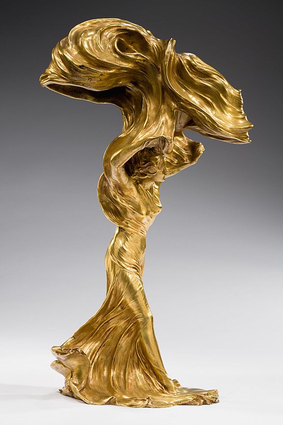 Table lamp in - Nationalmuseum of Loïe the dancer Fuller the guise Bayerisches